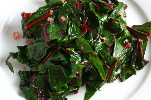 Garlic and Onion Spiced Chard