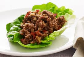 beef tacos in lettuce wrap for hcg diet