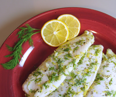 tilapia with lemon and dill for hcg diet