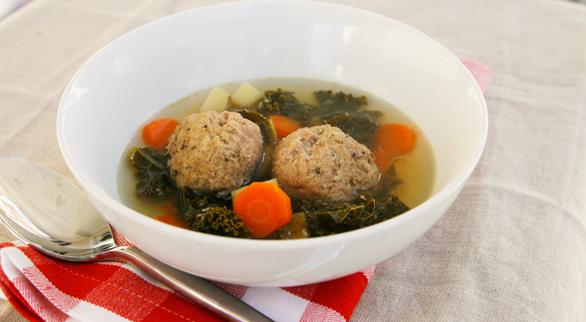 Chicken Meatball Soup For The Soul