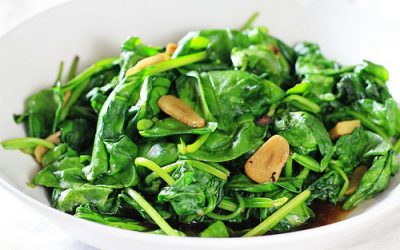 Indian Spiced Spinach