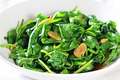 Indian Spiced Spinach