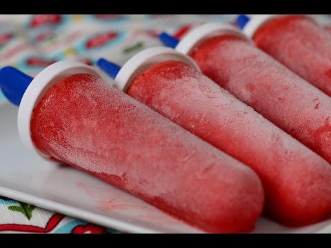 STRAWBERRY SORBET POPS