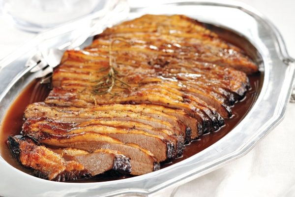 Slow Roasted Beef Brisket ( low calorie)